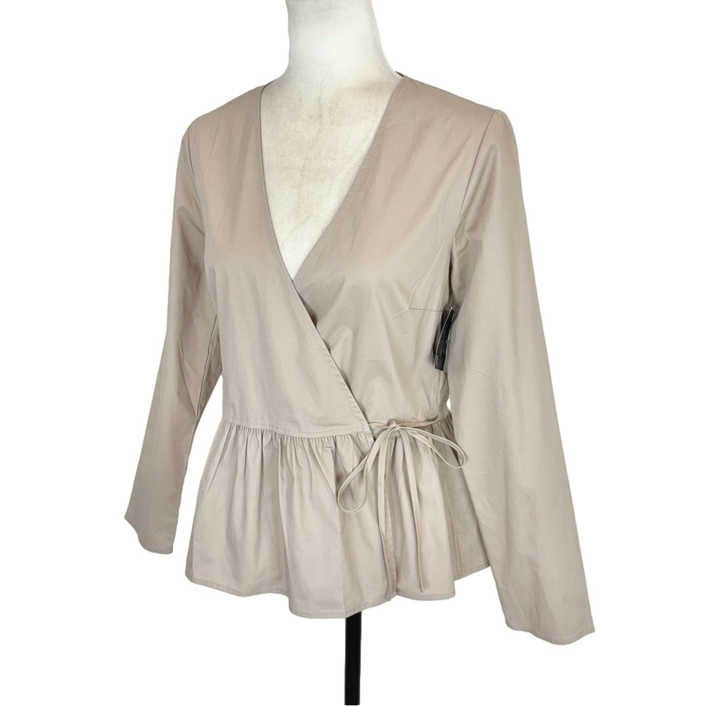NLY Trend "Wrap Cargo" blouse, NWT